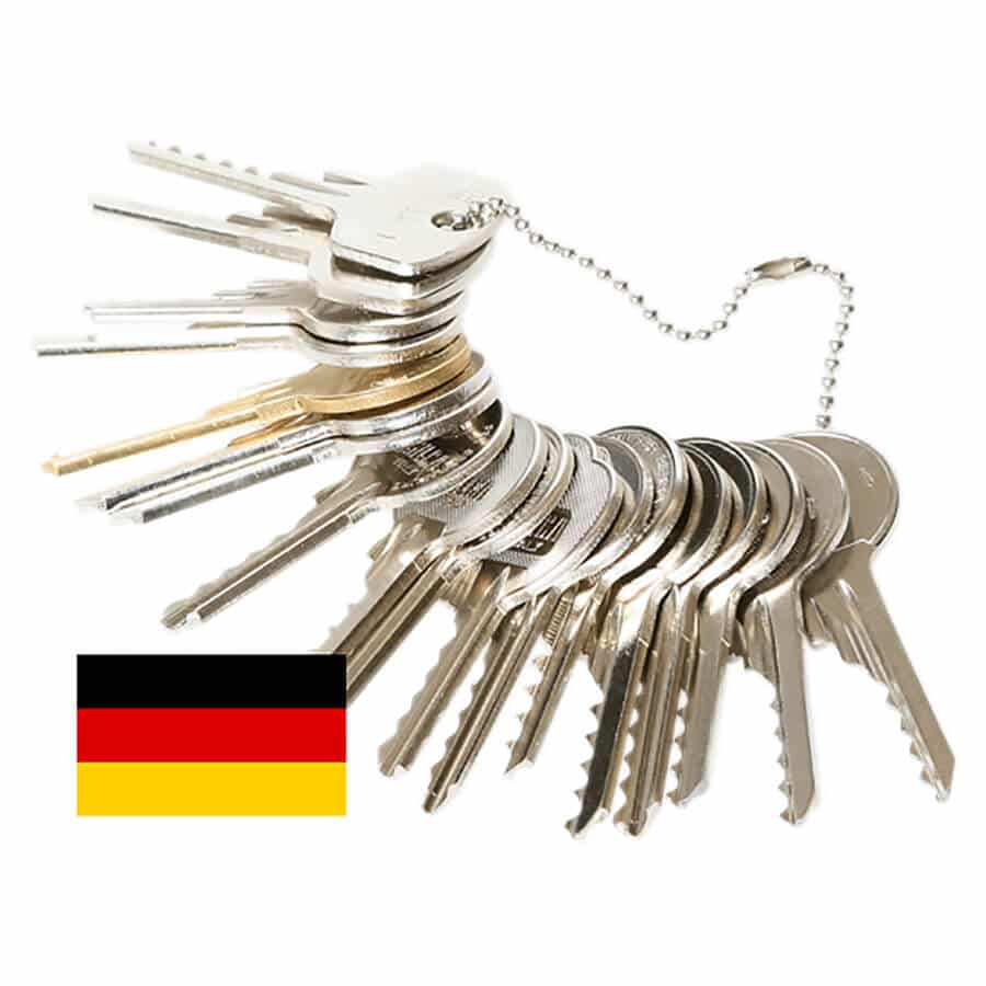 Bump Keys – Set 1 DE (Germany) 11 st.