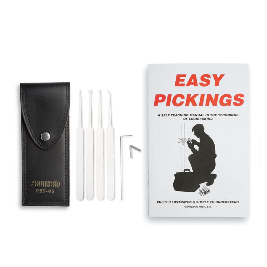 SouthOrd Lockpick Set (5 st.) met Handleiding