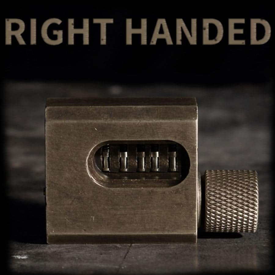 Cut away lock Spool pins