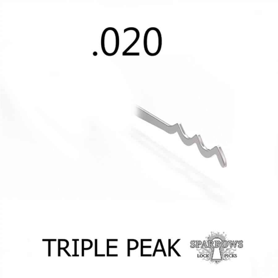 Sparrows Triple Peak .020″