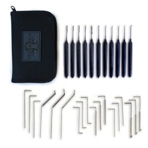 Hardcode lockpick set van Sparrows ontworpen door WIzwazzle alleen verkrijgbaar bij Lockpickwebwinkel.nl