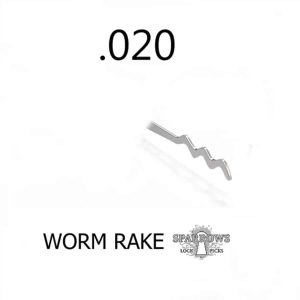 Sparrows Worm Rake .020"