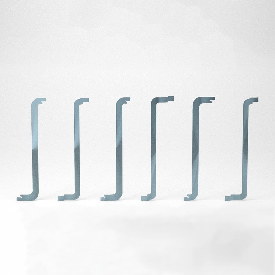 Top of Keyway Tension Wrench 6 st.
