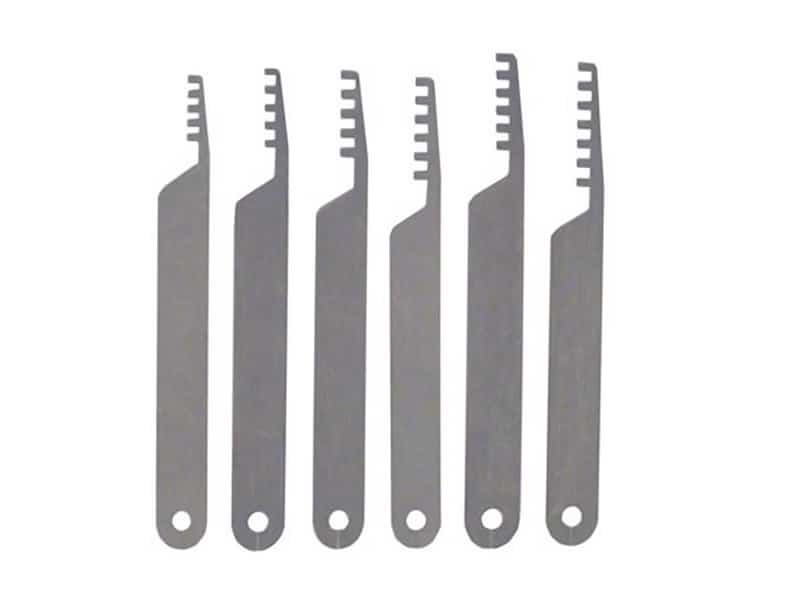 Hangslot Combpicks 6 Stuks