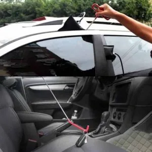 Autodeur ontgrendelen met behulp van een Slim Jim