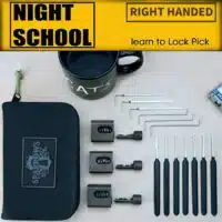 Nightschool lockpick set met oefensloten