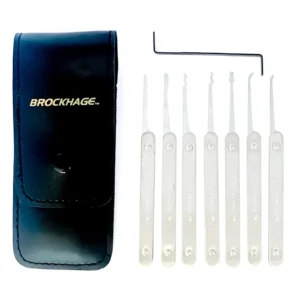 Lockpick set van Brockhage met 8 lockpicks