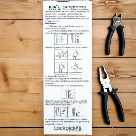 Een Nederlandstalige handleiding voor flipperkaarten