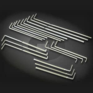 Tension wrenches voor lockpicking