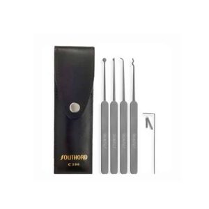 Europese lockpick set slimline vijf stuks