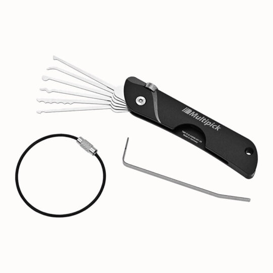 Multipick Jackknife Lockpick Set Blackline Edition