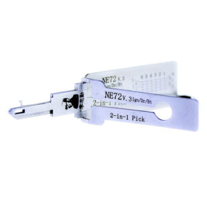 Renault Autoslot openen met Lishi NE72 lockpick
