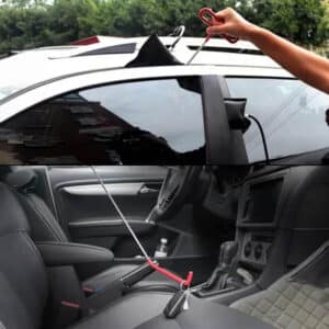 Autodeur ontgrendelen met behulp van een Slim Jim