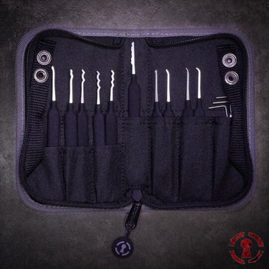 Lockpicking set met Competitor opbergmap van Sparrows