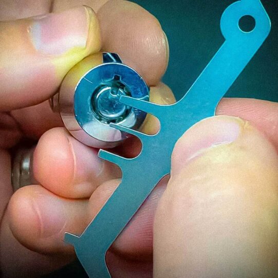 Lockpick tension wrench van Sparrows type Dragon