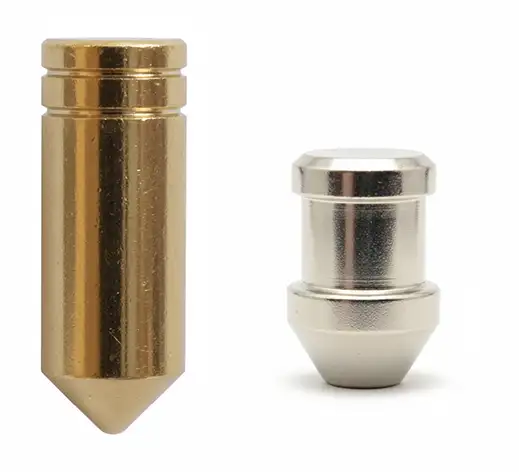 Sleutelpin met kartelingen