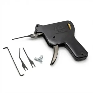 lockpick gun met accessoires